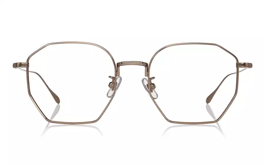 Eyeglasses SHINGO AIBA × OWNDAYS AS1001Z-3S  Gold