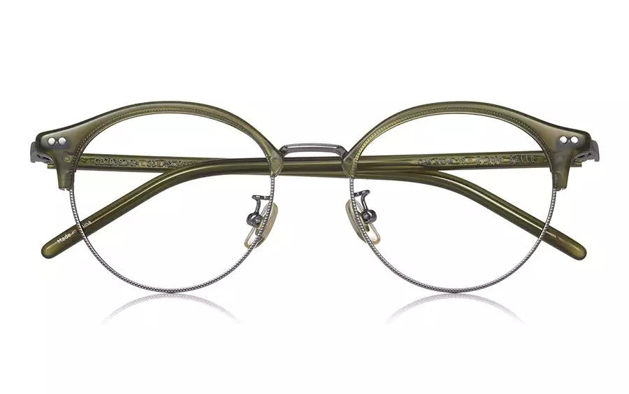 Eyeglasses Graph Belle GB2039J-2A  カーキ