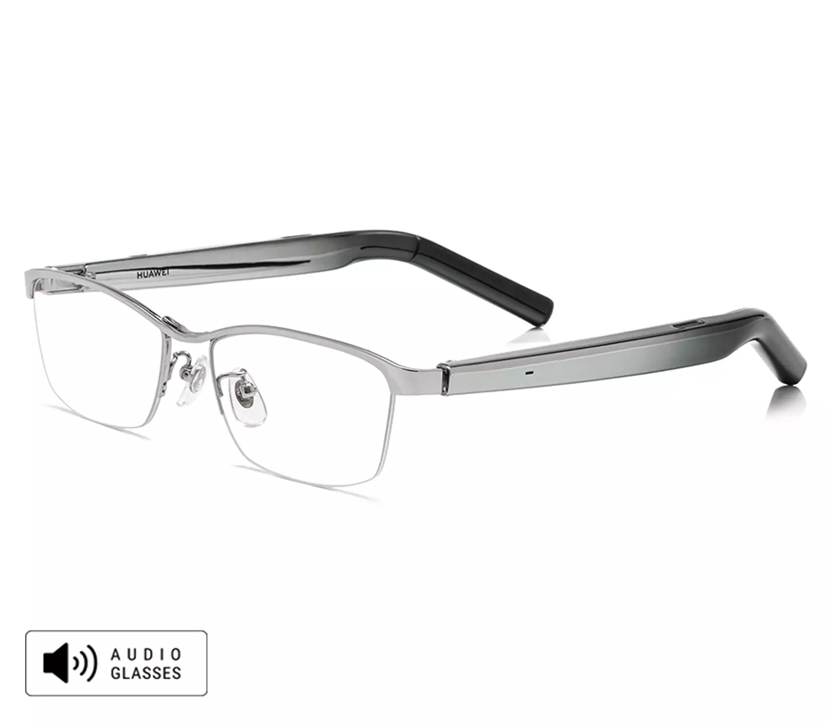 【OWNDAYS公式】オンデーズ メガネ OWNDAYS × HUAWEI Eyewear 2 スクエア チタニウム/樹脂 シルバー 【OWNDAYS公式】オンデーズ メガネ OWNDAYS × HUAWEI Eyewear 2 スクエア チタニウム/樹脂 シルバー