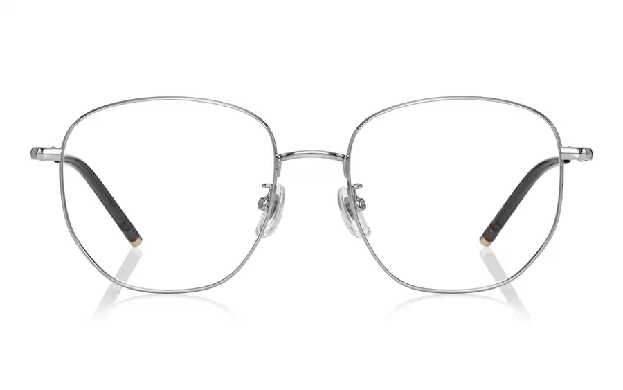 【OWNDAYS公式】オンデーズ メガネ +NICHE ポリゴン ステンレス シルバー