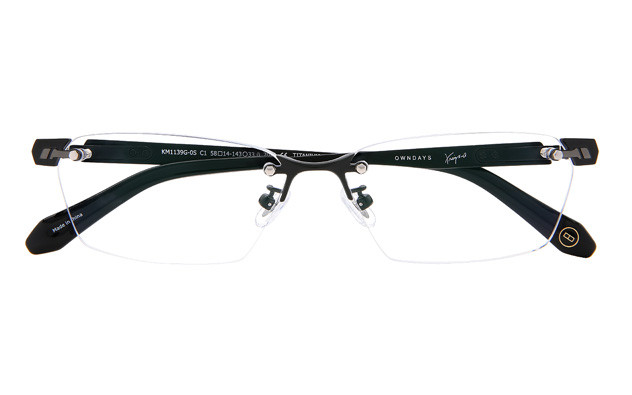Eyeglasses K.moriyama KM1139G-0S  Matte Black