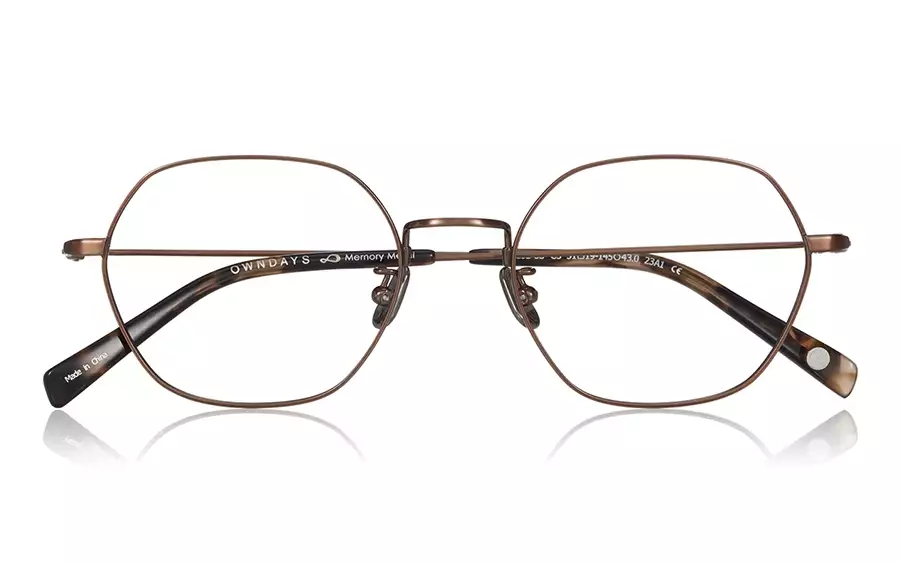 Eyeglasses Memory Metal MM1013B-3S  Brown