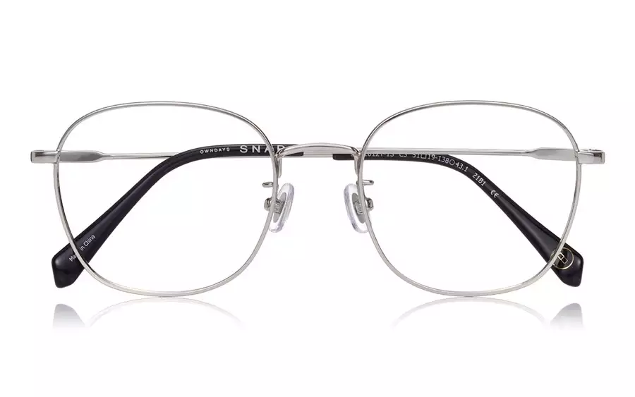 Eyeglasses OWNDAYS SNAP SNP1012T-1S  Silver