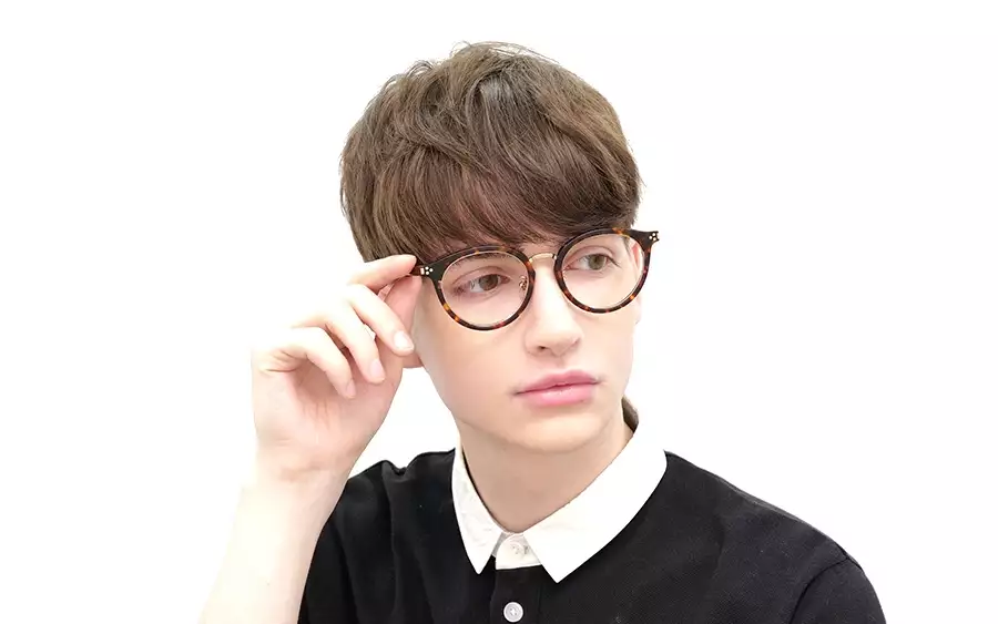 Eyeglasses SHINGO AIBA × OWNDAYS AS2002Z-3S  Black