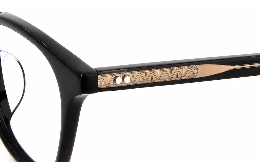 Eyeglasses mi-mollet × OWNDAYS MI2001J-1A  ブラック