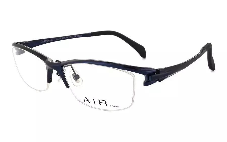 Eyeglasses AIR Ultem AU2040-M  ネイビー