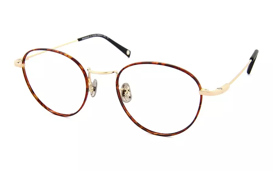 Eyeglasses Memory Metal MM1001B-0S  Brown Demi