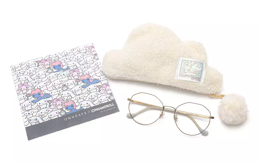 Eyeglasses Cinnamoroll × OWNDAYS SR1003B-1A  Pink
