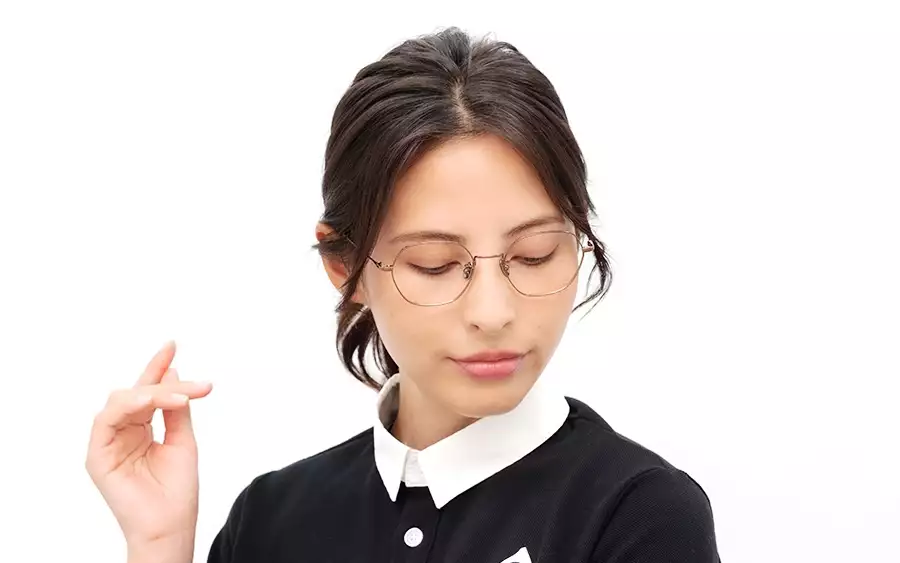 Eyeglasses Memory Metal MM1013B-3S  ゴールド