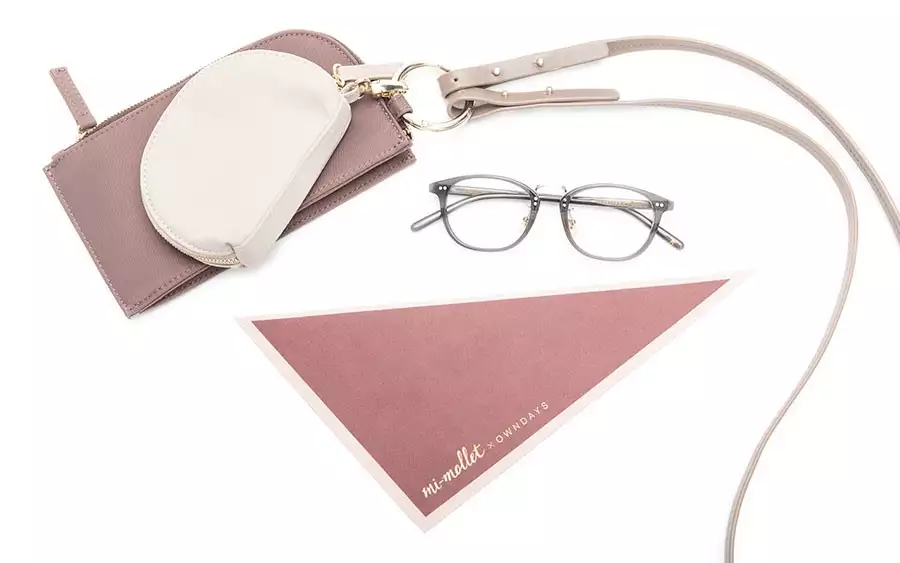 Eyeglasses mi-mollet × OWNDAYS MI2002J-1A  Gray