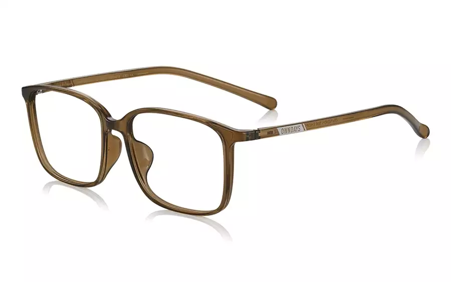 Eyeglasses OWNDAYS OWSP2001L-3S  クリアブラウン