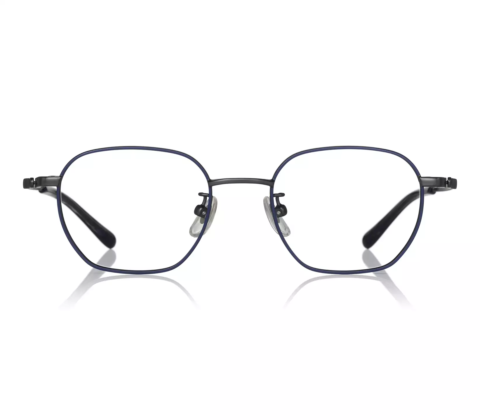 【OWNDAYS公式】オンデーズ メガネ OWNDAYS ESSENTIAL ポリゴン ステンレス マットネイビー 【OWNDAYS公式】オンデーズ メガネ OWNDAYS ESSENTIAL ポリゴン ステンレス マットネイビー