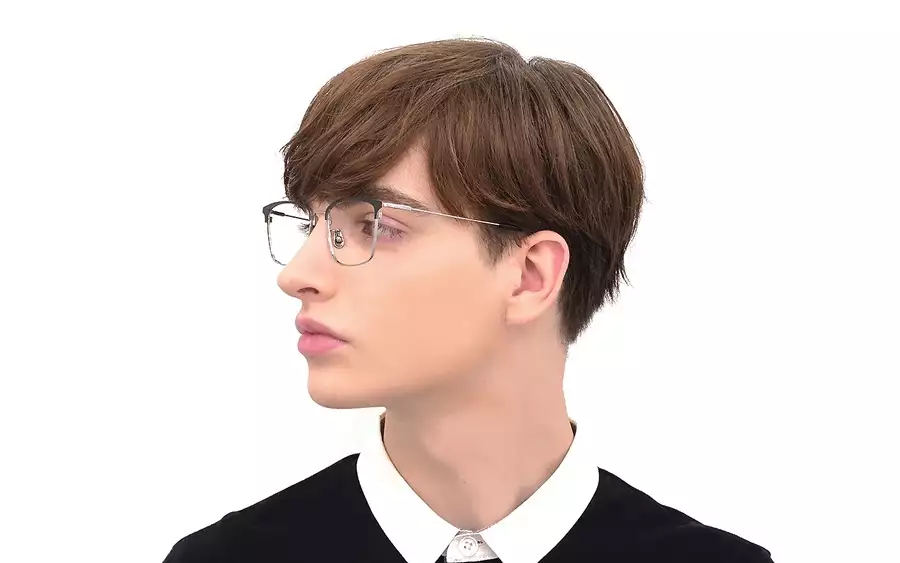 Eyeglasses Memory Metal MM1008B-0S  Black