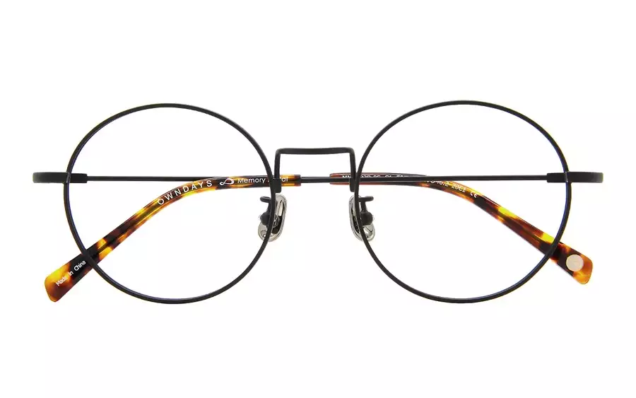 Eyeglasses Memory Metal MM1002B-0S  Black