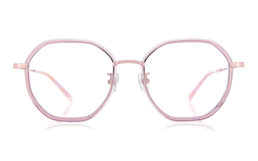 Eyeglasses lillybell LB1013N-1A  マットピンク