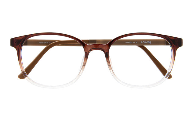 Eyeglasses eco²xy ECO2015K-0S  ブラウン