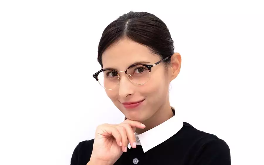 Eyeglasses Graph Belle GB2039J-2A  ブラウンデミ