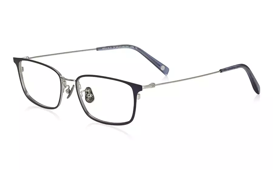Eyeglasses Memory Metal MM1015B-3S  Gun Demi
