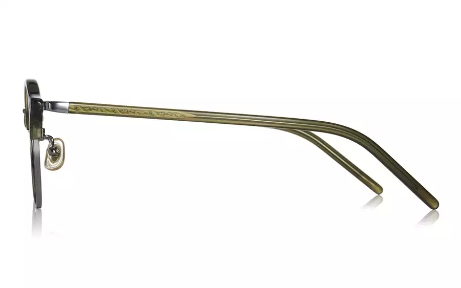 Eyeglasses Graph Belle GB2039J-2A  カーキ