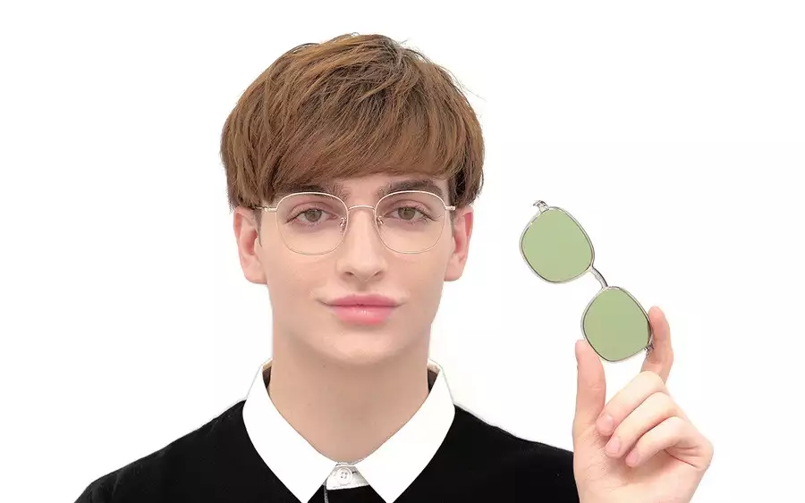 Eyeglasses OWNDAYS SNAP SNP1012T-1S  Silver