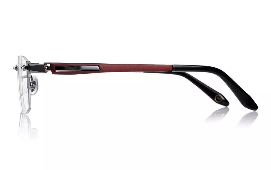 Eyeglasses K.moriyama KM1142T-1S  マットダークレッド