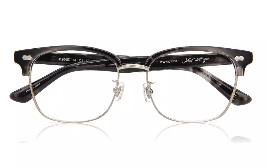 Eyeglasses John Dillinger JD2045J-1A  ブラックデミ