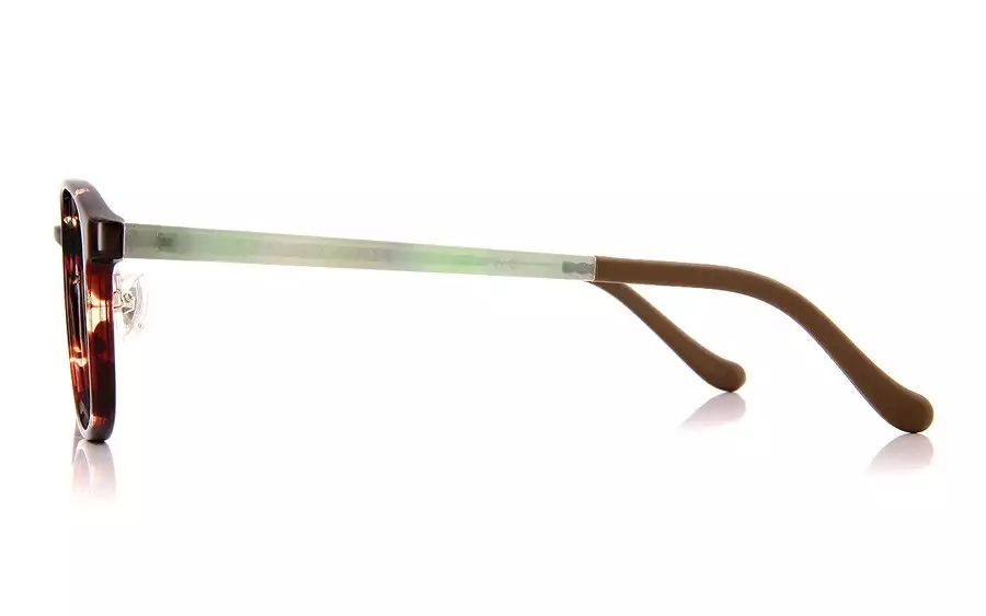 Eyeglasses FUWA CELLU FC2024T-1S  ブラウンデミ
