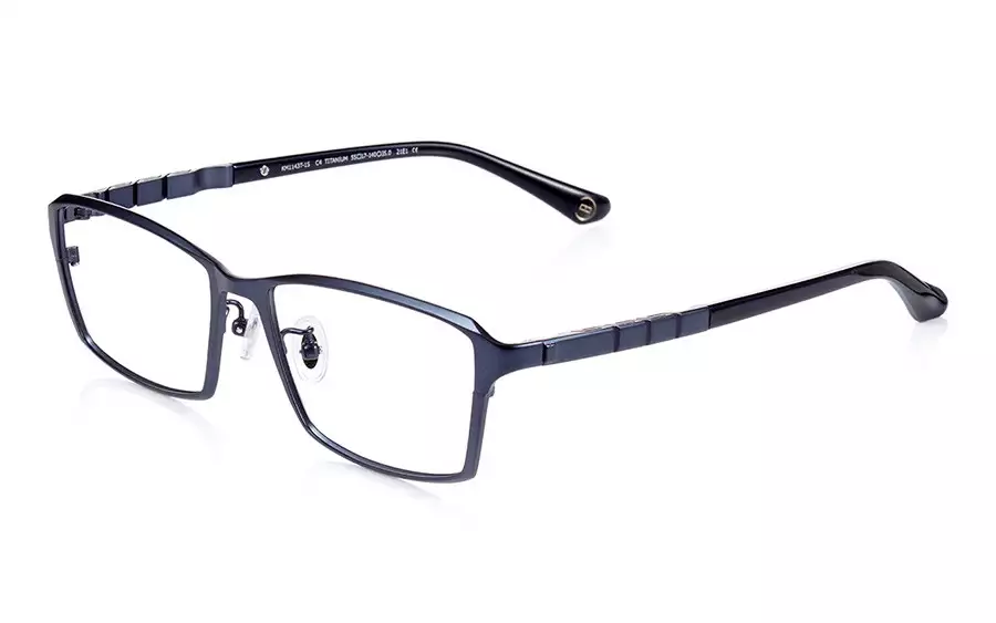 Eyeglasses K.moriyama KM1143T-1S  Matte Navy