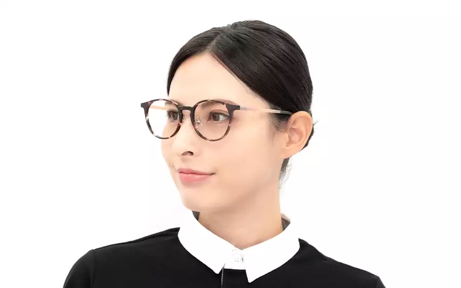 Eyeglasses FUWA CELLU FC2030A-3S  ライトブラウン