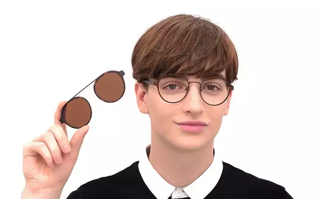 Eyeglasses OWNDAYS SNAP SNP1006N-0S  Matte  Brown