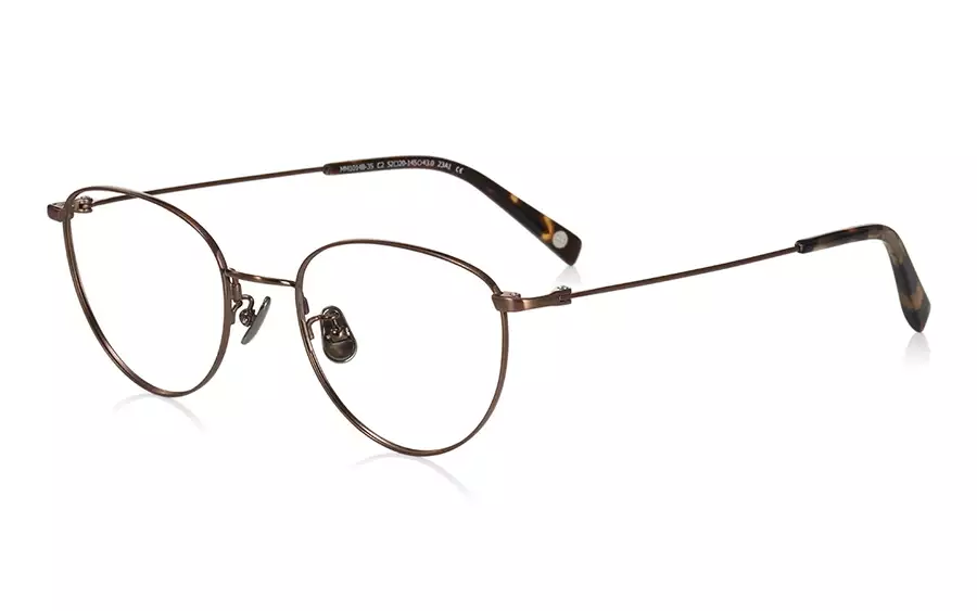 Eyeglasses Memory Metal MM1014B-3S  Brown