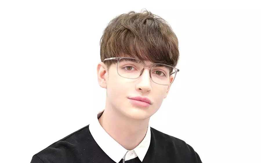 Eyeglasses OWNDAYS OWSP2001L-3S  クリアブラウン