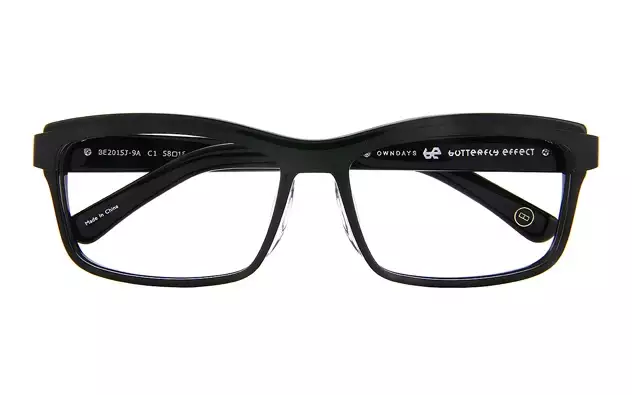 Eyeglasses BUTTERFLY EFFECT BE2015J-9A  ブラック