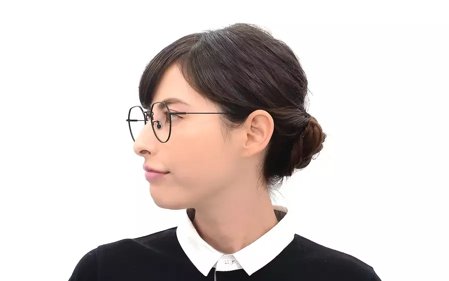 Eyeglasses Memory Metal MM1005B-0S  ブラック