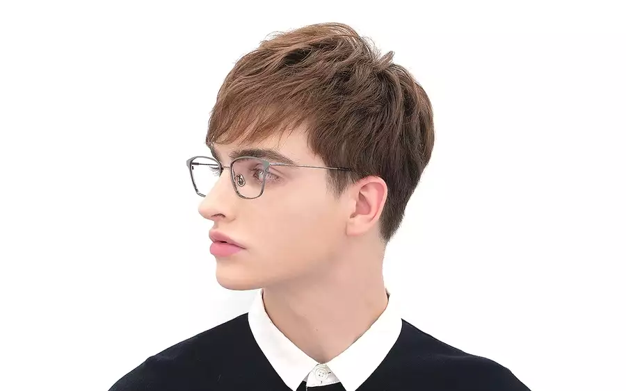Eyeglasses Memory Metal MM1010B-0A  ブラック