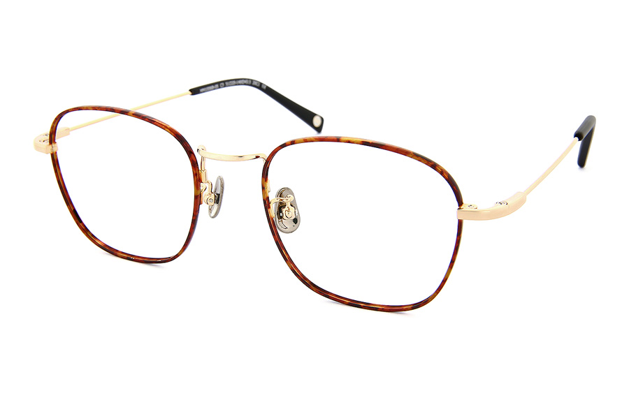 Eyeglasses Memory Metal MM1006B-0S  ブラウンデミ
