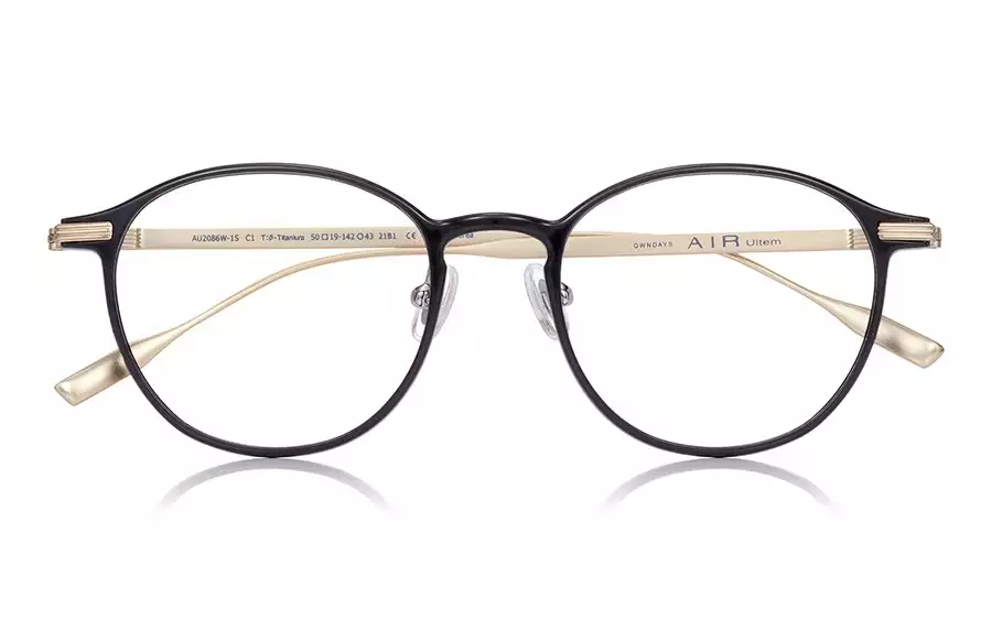 Eyeglasses AIR Ultem AU2086W-1S  Black