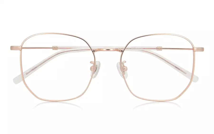 Eyeglasses lillybell LB1015G-2S  マットピンク