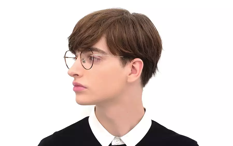 Eyeglasses Memory Metal MM1005B-0S  ブラック