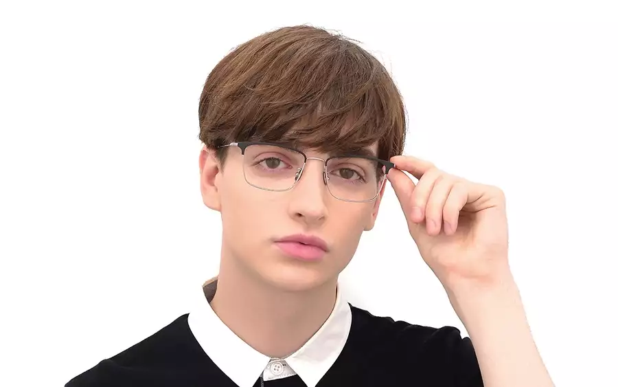 Eyeglasses Memory Metal MM1008B-0S  Black