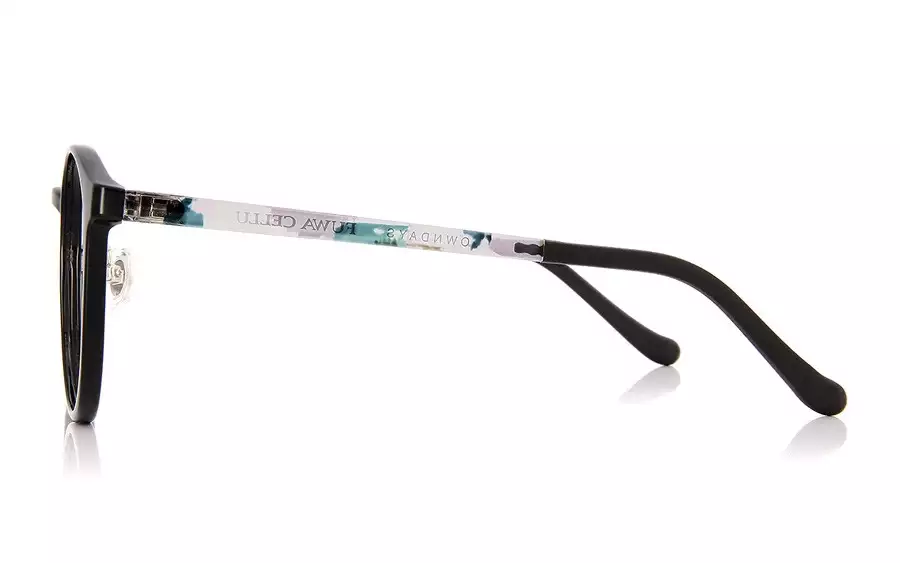 Eyeglasses FUWA CELLU FC2025T-1S  ブラック