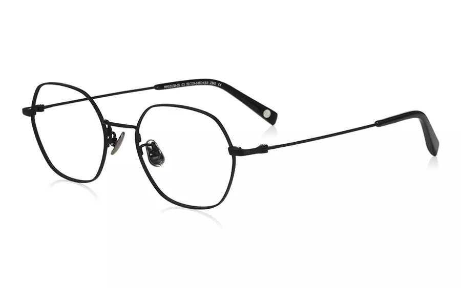 Eyeglasses Memory Metal MM1013B-3S  Matte Black