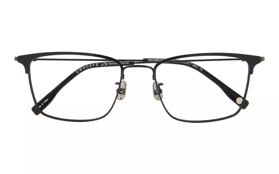 Eyeglasses Memory Metal MM1008B-0S  Black