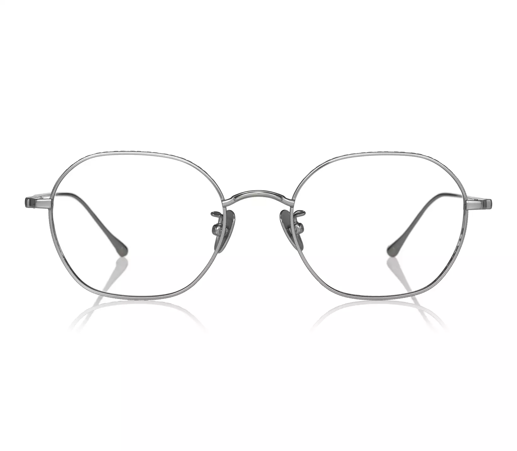 【OWNDAYS公式】オンデーズ メガネ THE ONE ポリゴン チタニウム シルバー 【OWNDAYS公式】オンデーズ メガネ THE ONE ポリゴン チタニウム シルバー