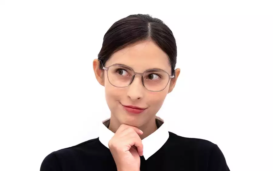 Eyeglasses Kuromi × OWNDAYS SR2002B-2A  グレー