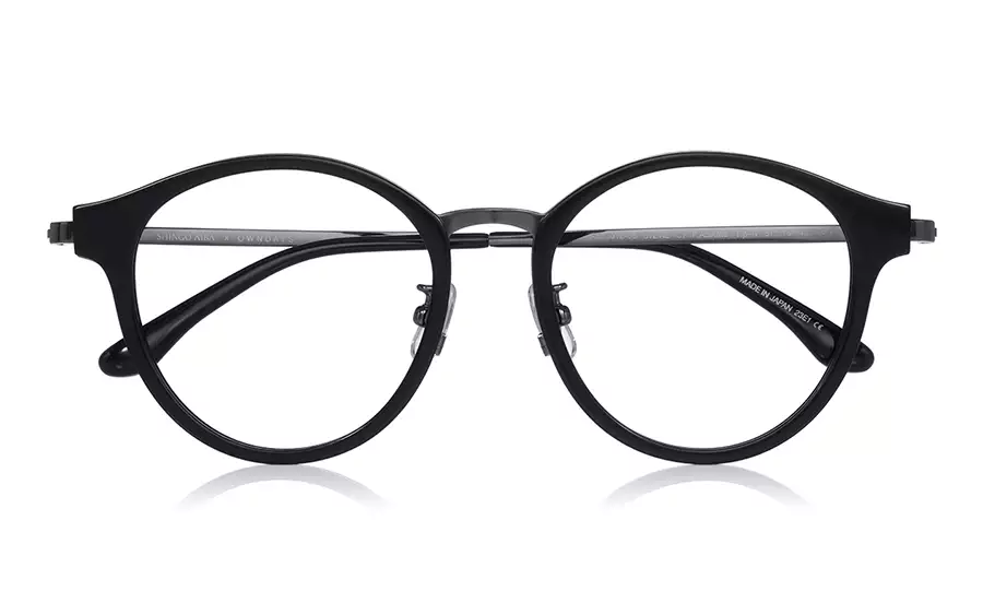 Eyeglasses SHINGO AIBA × OWNDAYS AS2001Z-3S  Black