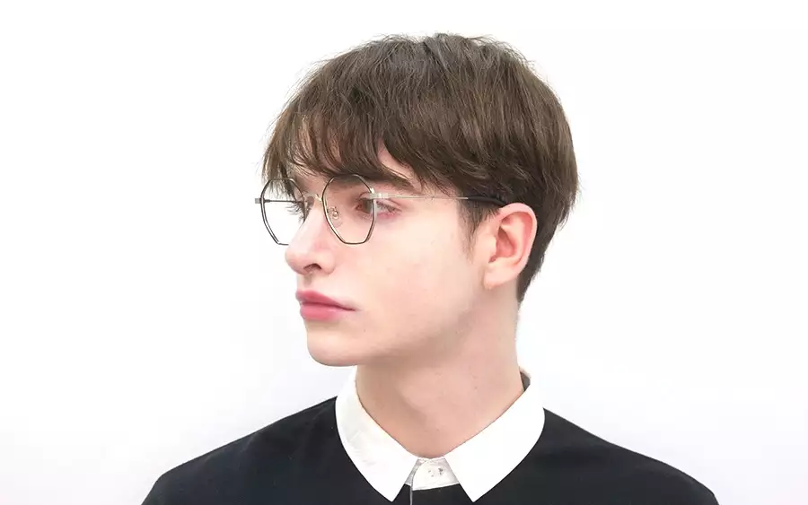 Eyeglasses John Dillinger JD1042B-3A  ブラック