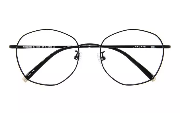 Eyeglasses +NICHE NC3012K-0S  マットブラック