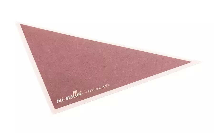 Eyeglasses mi-mollet × OWNDAYS MI2001J-1A  ブラック