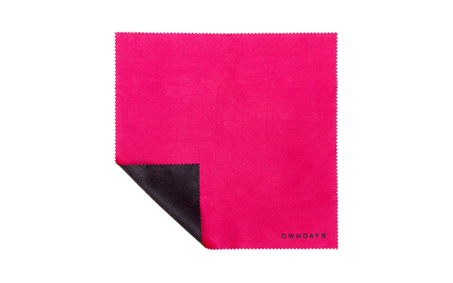 Cleaning cloth OWNDAYS CLOTH002-1  ピンク